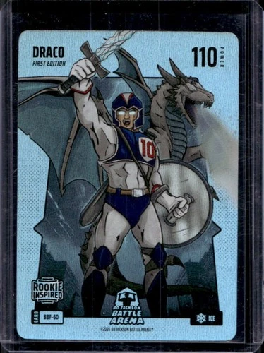 2024 Bo Jackson Battle Arena Drake Maye Draco Ice Rookie 1st Edition #BBF-60