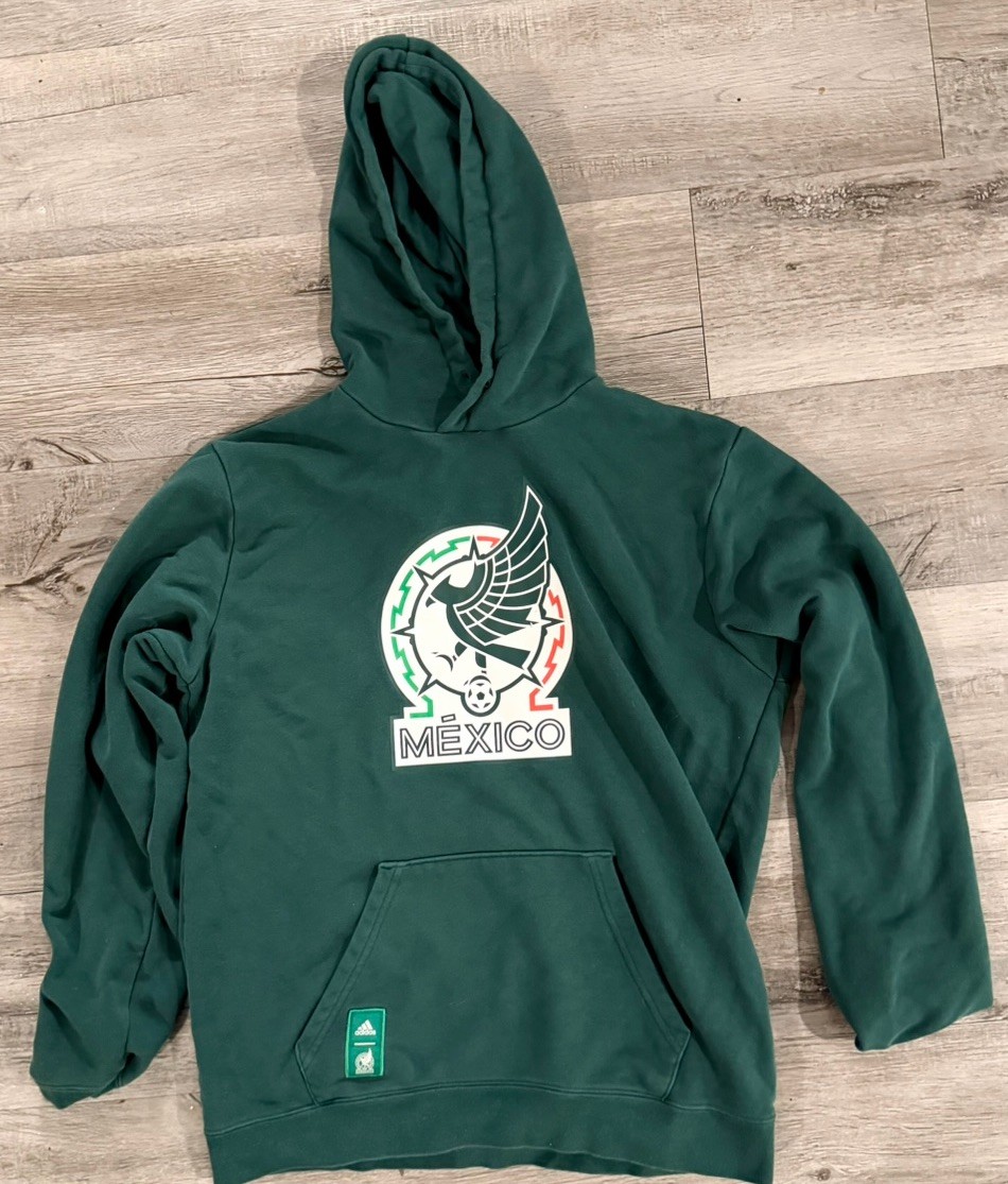 Adidas Mexico National Team Size M Hoodie Sweater Jersey World Cup Seleccion