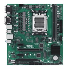 ASUS Motherboard A620 AM5 mATX DDR5 2x M.2 1G LAN 90MB1F80-M0EAYC