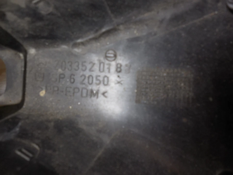 Rear Spring Control Arm Cover 2033520188 01-05 Mercedes Benz W203 C230 C240 - Image 2 of 4