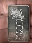 Vintage 1973 1oz Abundance ~ Shirl Joseph Winter .999 Fine Silver Art Bar B16