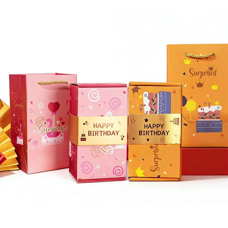Surprise Gift Box Bouncing Money Cash Unique Folding Christmas Birthday Party