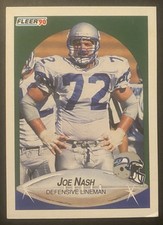 1990 Fleer Joe Nash #271 Seattle Seahawks