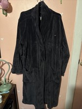 Gray Robe Extremely Soft Plush Luxurious Cozy Size large unisex
