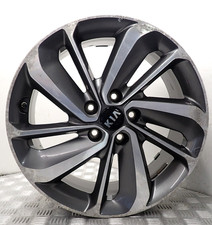 KIA NIRO 18" GREY DIAMOND CUT ALLOY WHEEL 52910-G5200 (X-567)
