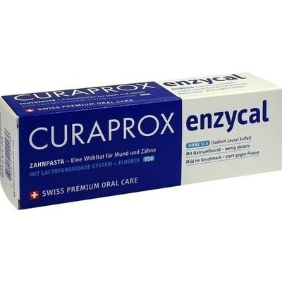 CURAPROX enzycal 950 Fluorid extra milde Zahnpasta, 75 ml PZN 08716956
