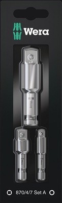 Wera Tools 5073200001 870/4/7 Set A Sb, 3 Pcs, 1EA