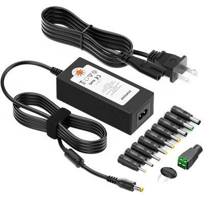Universal AC Adapter 45W 5V 6V 7.5V 9V 12V 13.5V 15V DC Power Supply 1A 2A 3A