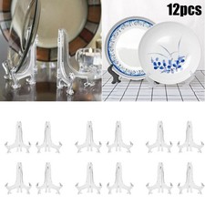 12X Decorative Plate Holder Display Stand Easel Picture Frame Pedestal Ornament