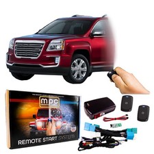 1-Button Remote Starter For 2010-2017 GMC Terrain |GAS| Plugin T-Harness