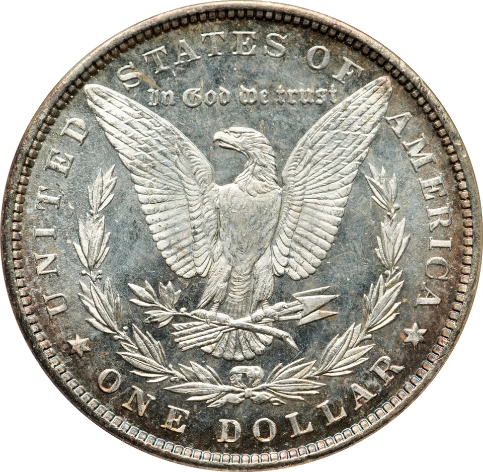 1881 NGC CAC MS63 DMPL Morgan Silver Dollar Old Holder, Stunning Cameo, Low Pop! - Image 3 of 4