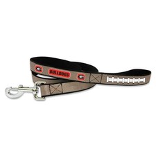 Georgia Bulldogs Pet Leash Reflective Football Size Large CO