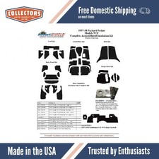 Complete Interior Insulation Kit For 1957 Packard W-body Complete Interior Insulation Kit For 1957 Packard W-body
