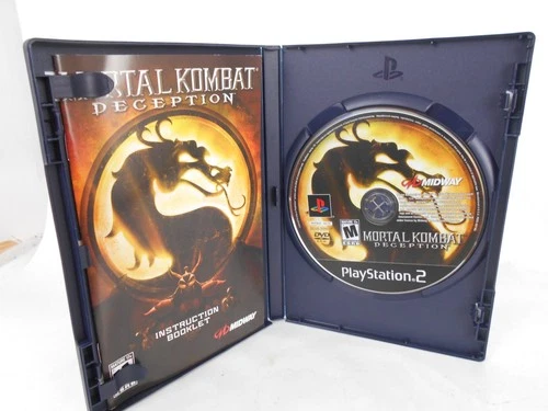 Mortal Kombat: Deception PS2 (Sony PlayStation 2, 2004) Complete