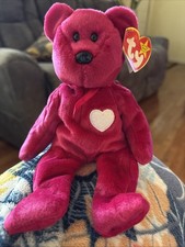 Rare Ty Valentina the Red Bear Beanie Baby 1998