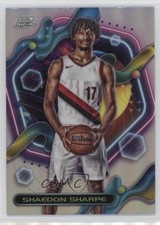2023-24 Topps Cosmic Chrome Refractor Shaedon Sharpe #103 7u1