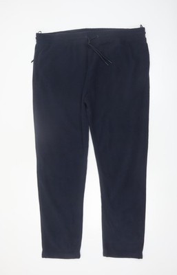 Marks and Spencer Herren Jogginghose schwarz Fleece XL Regular