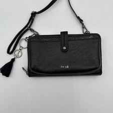 The Sak Iris Smartphone Crossbody Wallet Black