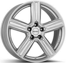 4x Alufelgen DEZENT KG silver für MERCEDES BENZ E-Klasse Coupe Cabrio R1EC 17 Zo