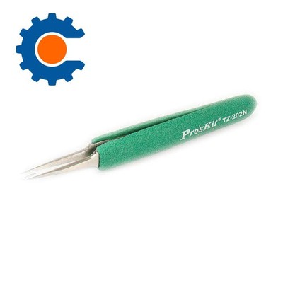 Eclipse Tools Pro'sKit Tweezer, ESD Safe, Soft-Grip, Super Fine Tip