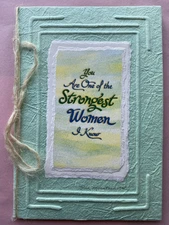 Blue Mountain Arts sculpted paper "STRONGEST WOMEN" knows the road ahead"