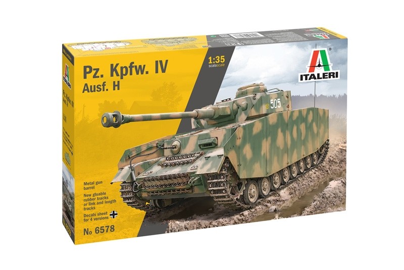 ITALERI 6578 1:35 PANZER IV Ausf. H