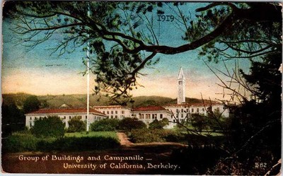 Postcard SCHOOL SCENE Berkeley California CA m/09 AO2940