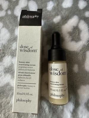 Philosophy Dose Of Wisdom Bouncy Reactivating Serum 0.3 oz / 10mL
