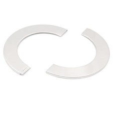 Wall Split Flange, Stainless Steel Round Escutcheon Plate for 4"/101mm
