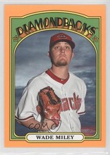 2013 Topps Archives Orange Day Glow Wade Miley #36 1c7