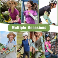 Gardening Sleeves Women Uv Sun Protection For Farm Anti-scratch Cooling Thumb