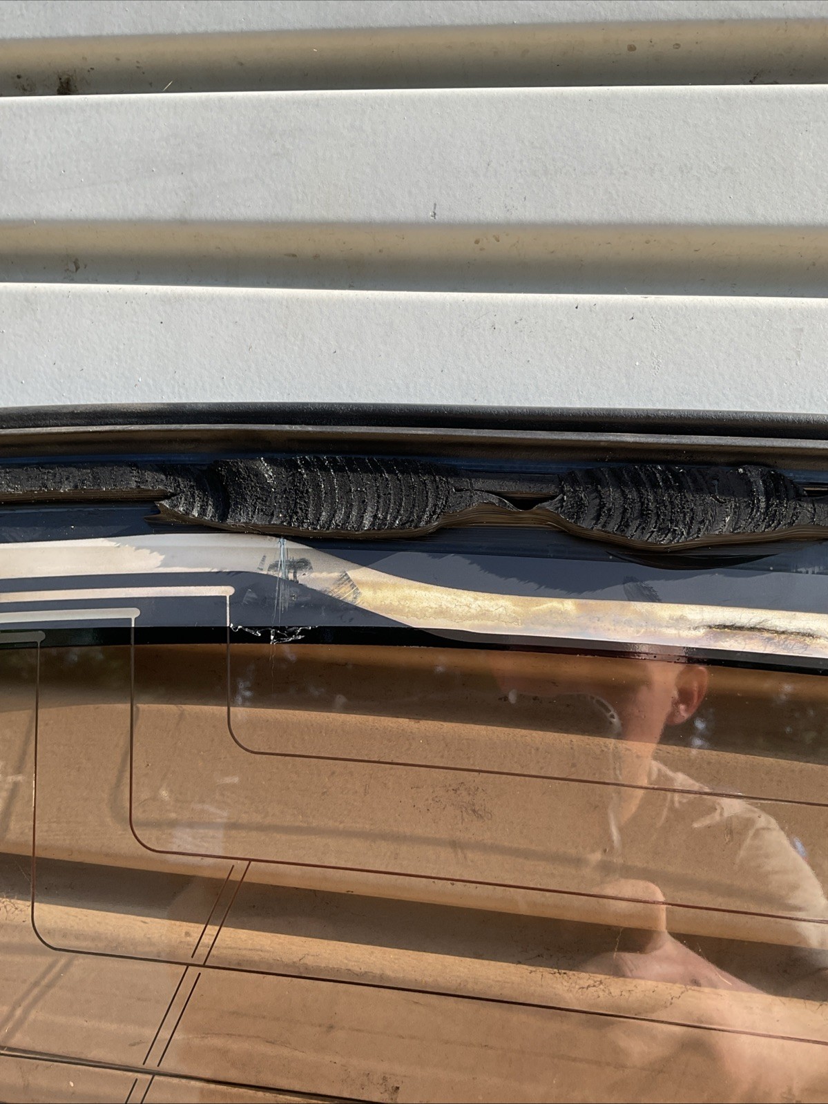 14-20 Maserati Ghibli M157 Rear Windshield Wind Shield Glass OEM