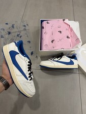 Fragment Design x Travis Scott x Air Jordan 1 Retro OG SP Low Sail