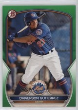 2023 Bowman Draft Green /99 Daiverson Gutierrez #BD-127 oh8