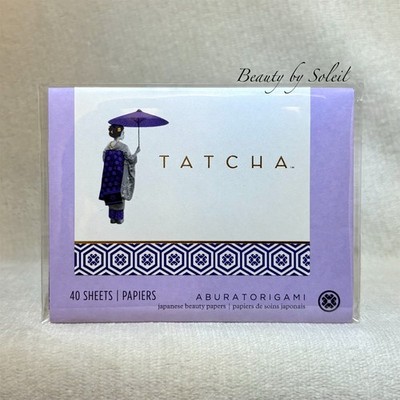 Tatcha Aburatorigami Japanese Face Blotting Papers (40 Sheets) New, Sealed