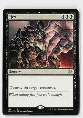 Hex R Commander: Adventures in the Forgotten Realms 101 NM