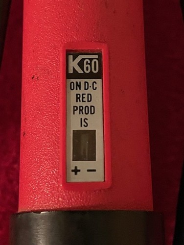 Vintage Knopp K60 Voltage Tester 120V-600V AC DC Electrician USA in a Fluke Case - Picture 2 of 10
