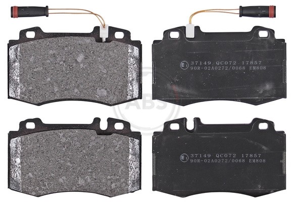 A.B.S.-OE 37149-OE Brake Pad Set, disc brake for MERCEDES-BENZ