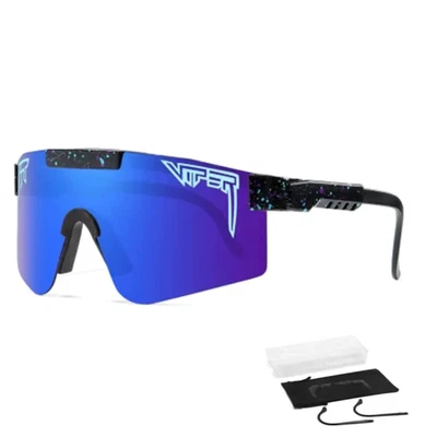 Lunettes de Soleil Polarisées Sport Cyclisme Vélo UV400 Hommes Femmes TAC - Photo 1/4