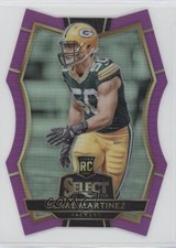 2016 Panini Select Premier Level Die-Cut Purple Prizm 26/75 Blake Martinez 4y4