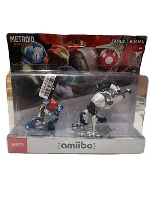 Nintendo Amiibo Metroid Dread - Samus and E.M.M.I. Figures (2 Pack Set) Switch