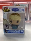 FUNKO DISNEY PRINCESS  BITTY POP "CORONATION ELSA" HYPER RARE CHASE + 3 & Case