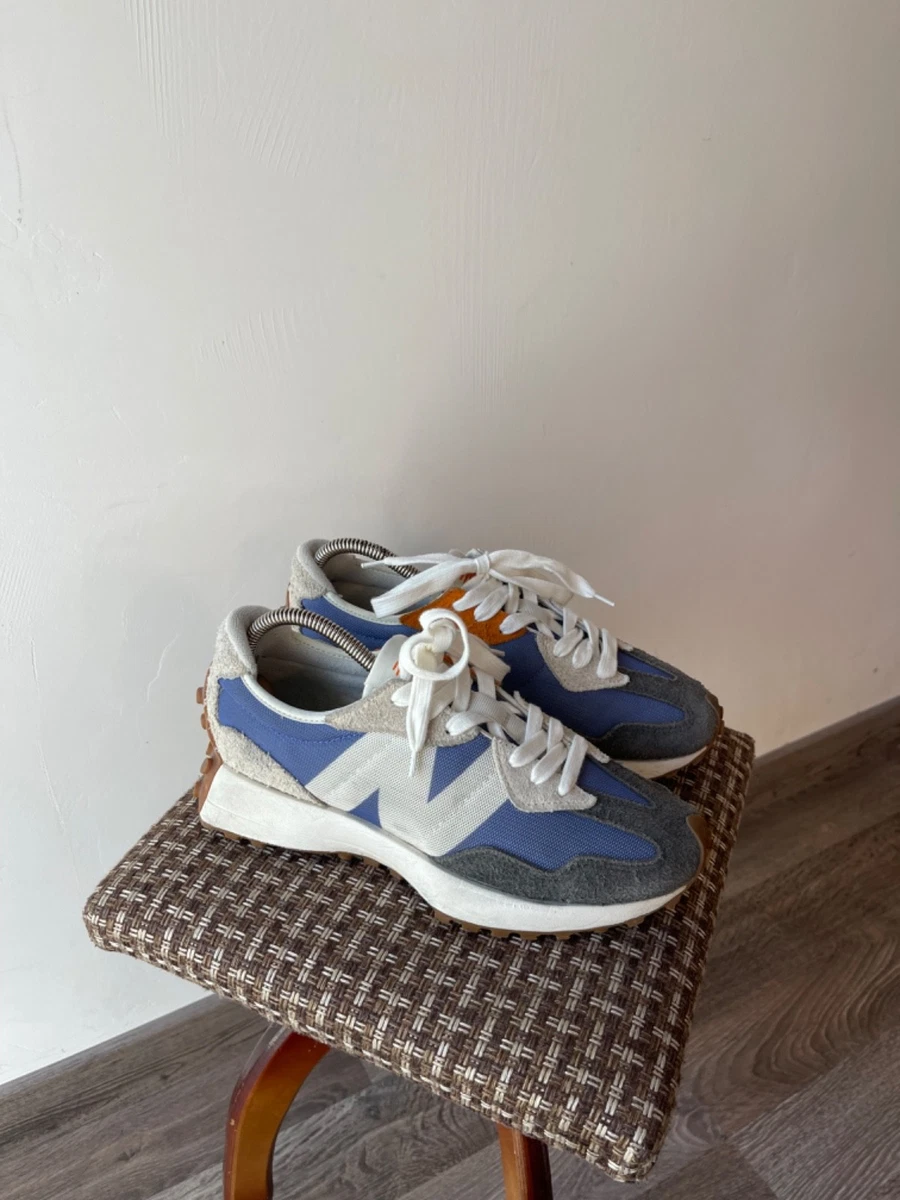 New Balance 327 Magnetic Blue Varsity Orange W for sale | eBay
