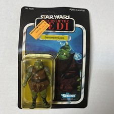 Vintage 1983 Kenner Star Wars Return Of The Jedi Gamorrean Guard 65 Back carded