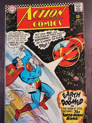 Action Comics, Vol. 1, Silver Age, #342, Oct. 1966:  Fine (FN)