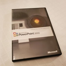 Microsoft Office PowerPoint 2003 w Product KEY Code Power Point Disk Slides Work
