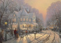 Schmidt Thomas Kinkade: A Holiday Gathering (1,000 Pieces) Jigsaw Puzzle Ag