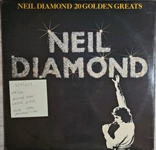 Neil Diamond 20 Golden Greats Vinyl Record LP VG+/VG+ EMTV 14 1974