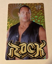 The Rock 2002 WWF World Wrestling Federation Vending Sticker Dwayne Johnson