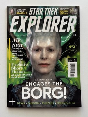 Star Trek Explorer Magazine No. 2 Inside Trek Engages the Borg!